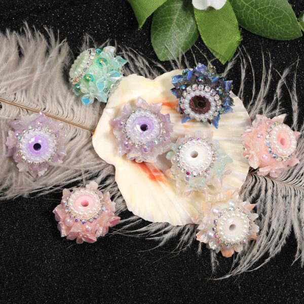 oly-ac444494da8ac911a3cb1b8c08736706 Wholesale Heavy-duty butterfly pearl rhinestone DIY beads