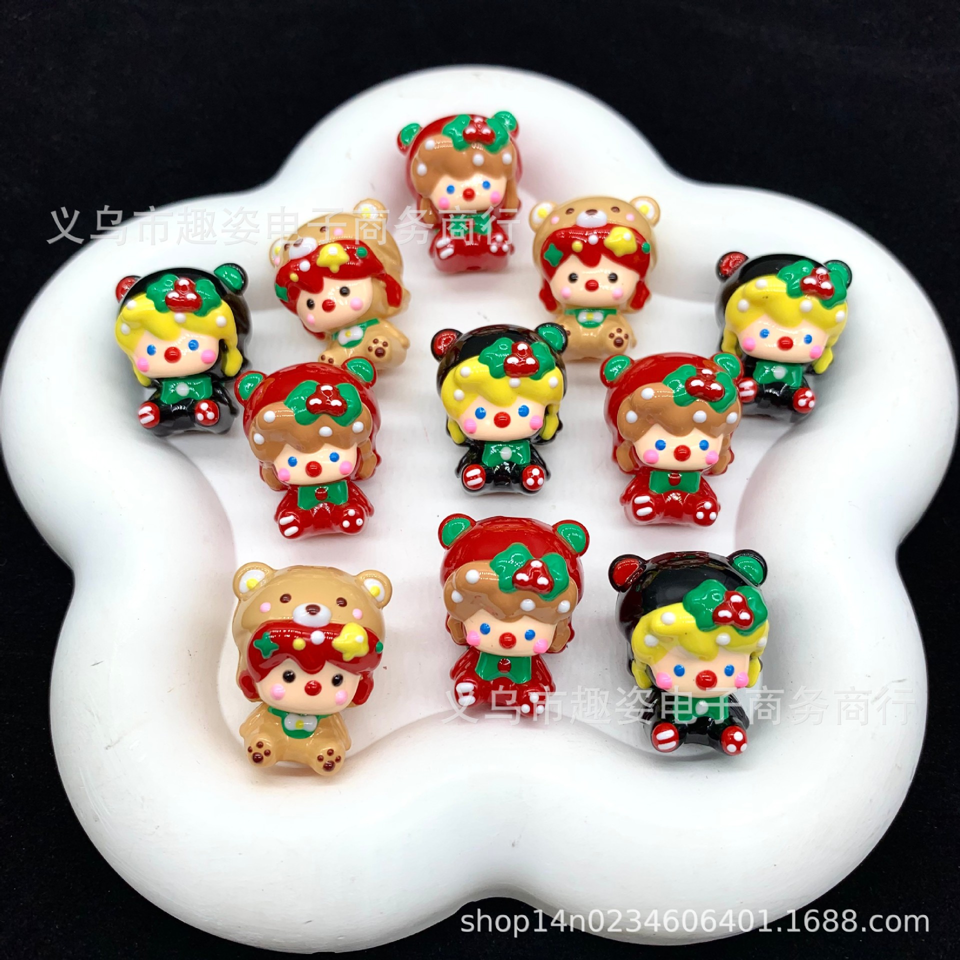 Wholesale Christmas series beaded bracelets