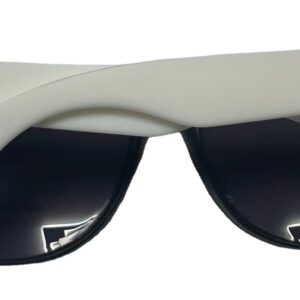 Black frame white feet