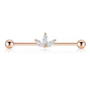 Rose Gold White Diamond