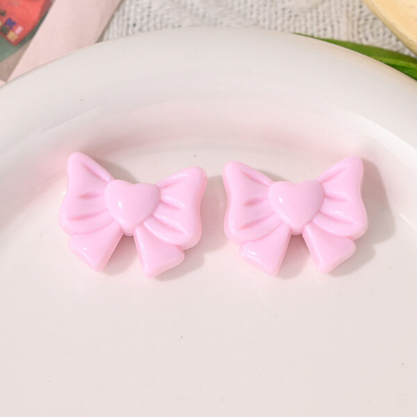 Wholesale Candy-colored bow beads