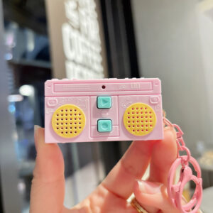 Antique radio—light pink