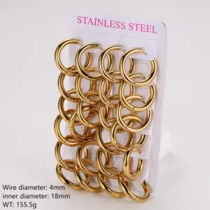 [Gold] Wire Diameter 4mm, Inner Diameter 18mm