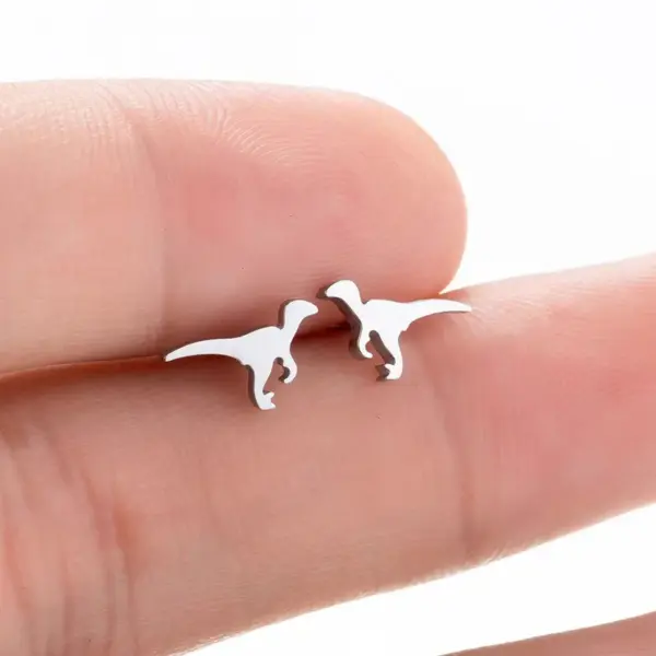 Wholesale 1 Pair Simple Style Pentagram Animal Moon 304 Stainless Steel 18K Gold Plated Ear Studs