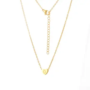 Gold Necklace / O