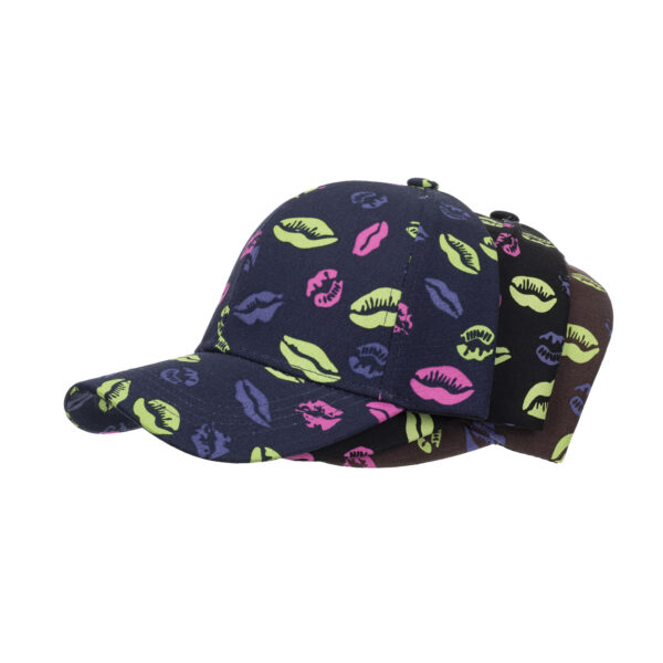 Wholesale New Men's and Women's Korean-style Lips Printed Baseball Cap Spring Summer Autumn Outdoor Sun Hat Casual B1154