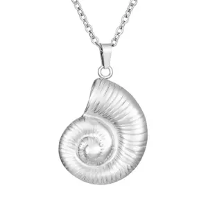 Conch Necklace Steel Color One MS-540