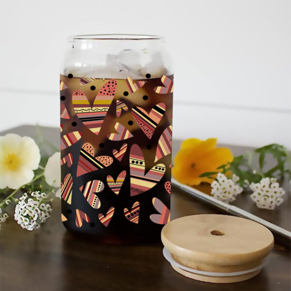 Wholesale Uv Transfer Sticker Glass Cup Crystal Label Crystal Sticker Cross-Border Exclusive for 16oz Glass Cup Special Sticker 23Cmx11Cm