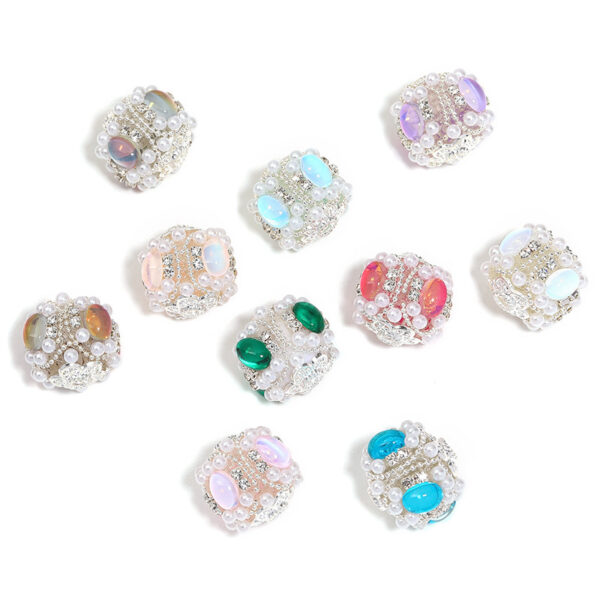 oly-ad1d274968d98f639333b38bb46eb90c Wholesale Heavy Industry Western Regions Princess Pearl Beaded DIY Phone Chain Keychain