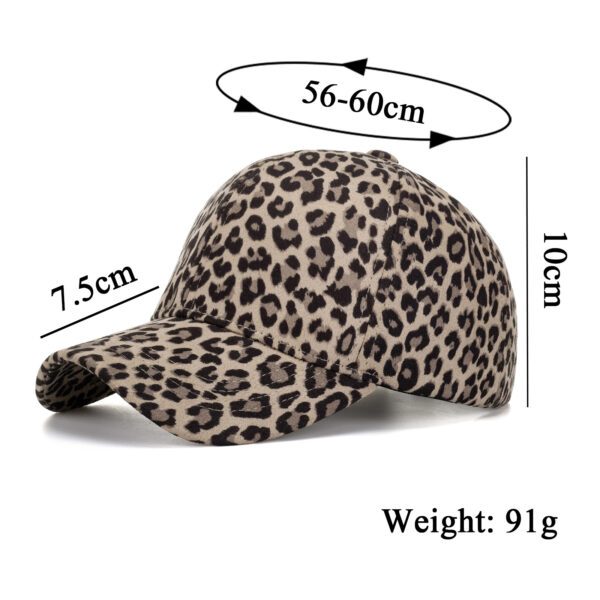 Wholesale Cross-border AliExpress Amazon ebay autumn leopard print baseball cap sun hat B1030