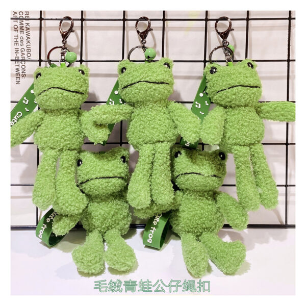 oly-ad33a45da238ff6b60dd1a1e974ec904 Wholesale Personalized Plush Key Chain Frog Men's Key Chain Small Gift Girl's Bag Pendant Doll Machine Doll Small Pendant