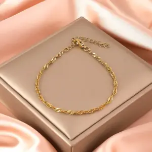 22#(3mm) Water Wave Chain / Length 17 5cm