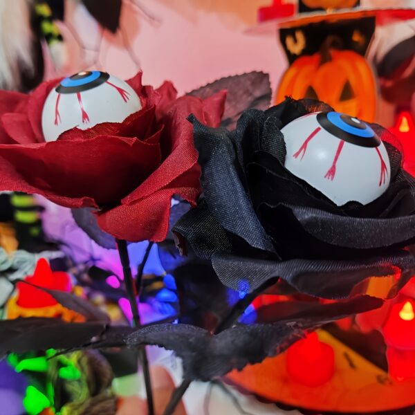 Wholesale Halloween artificial rose decoration