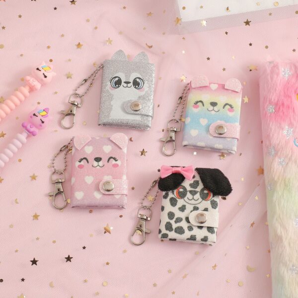 Wholesale Cute Animal Notebook Mini Keychain Book