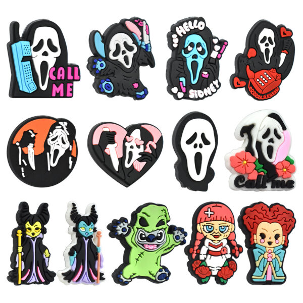 Wholesale Halloween soft vinyl beads