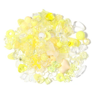 Yellow + white series / Randomly mixed styles, about 50g/pack (40-50 pieces)