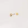 oly-ad5a00f825eb00a078603327ea4867b7 Wholesale 1 Piece Copper Zircon Ear Cartilage Rings & Studs Heart Shape Butterfly Waterproof Non Tarnish Surgical Steel