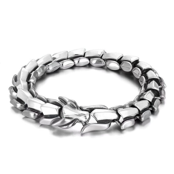 Wholesale Punk style men's keel chain titanium steel bracelet
