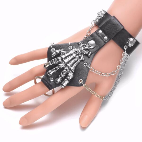 Wholesale Foreign Trade Hot Style Hand Claw Skull Scalp Bracelet Unisex Skull Scalp Bracelet Aliexpress Supply