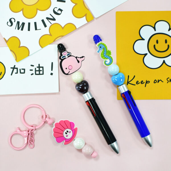 Wholesale Cartoon Ocean Animal Series PVC Soft Rubber Thick Sheets DIY Beading