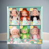 oly-ada58491f039c8eb13b758f336a892c2 Wholesale Cross-border Rebirth Doll 6 Expression Simulation Ser Cute Sping Sping Sping BJD Doll Toys Wholesale Foreign Trade