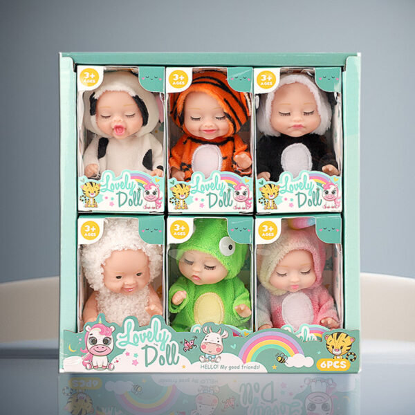 oly-ada58491f039c8eb13b758f336a892c2 Wholesale Cross-border Rebirth Doll 6 Expression Simulation Ser Cute Sping Sping Sping BJD Doll Toys Wholesale Foreign Trade