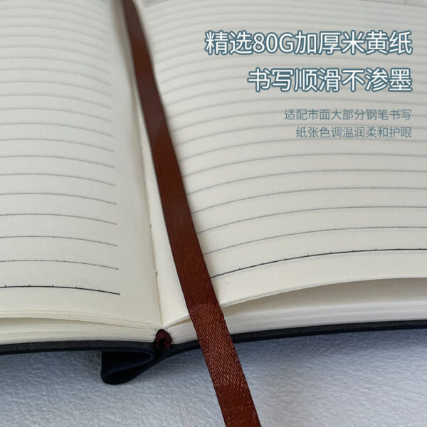 oly-adb489c985e96349999e142f112ea1d3 Wholesale Amazon Incentive Notebook with Pen Insertable Cross-Border Simple Leather-Covered High-Value Handbook Notepad Custom