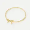 Wholesale Simple Style Classic Style Bow Knot Imitation Pearl Copper Wholesale Bracelets