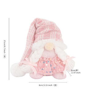 Pink rudolph doll for women
