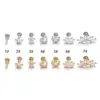 1 Piece Fashion Heart Shape Stainless Steel Zircon Lip Stud