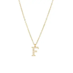 Gold Letter F