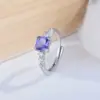 Wholesale Jewelry Fashion Geometric Copper Artificial Gemstones Diamond