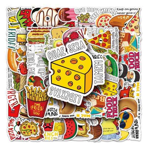 Wholesale 50 pieces of vine graffiti small fresh luggage laptop car cross-border Amazon decorative stickers