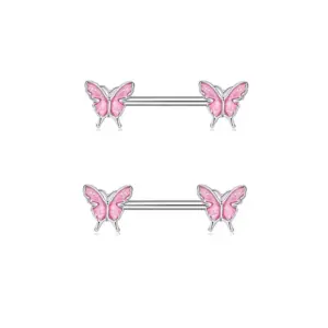A Pair of Pink Butterflies