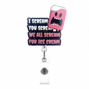 Surprised ice cream