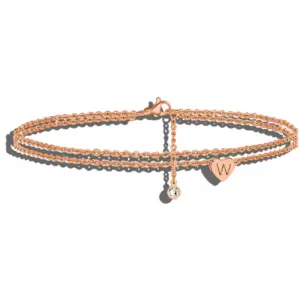 Rose Gold / E414-Gold Cross Bracelet-KN0248-MI-N200029W