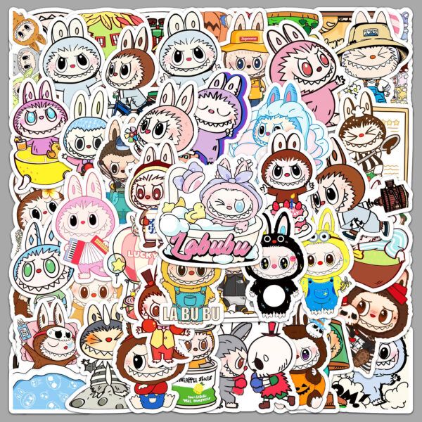 Wholesale 50pcs/pack Graffiti Stickers Cartoon Cute Card Stickers OLY Exclusive