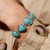 oly-ae2c7cc190d2a47eacc80389740ef4f0 Wholesale Retro Love Turquoise Bracelet