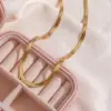 Wholesale PVD Coated Real Gold Plated 18K Gold Geometric 304 Stainless Steel Classic Style Waterproof Non Tarnish 304 Stainless Steel Bracelets