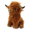 Wholesale Cross-Border New Product Internet Celebrity Heada Cow Simulated Scottish Highland Cow Plush Toy Cow Doll