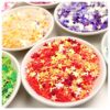 Wholesale YALEDUO oil color 7MM five-inted star DIY oil painting sequins starry sky spread five-inted star golden light plane without holes