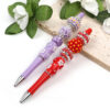 Wholesale Heavy Industry diy Beadable Pen Diamond Five-petal Flower Bead Pen