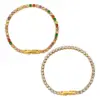 Wholesale PVD Coated Real Gold Plated 18K Gold Geometric 304 Stainless Steel Fashion Waterproof Non Tarnish 304 Stainless Steel Bracelets