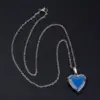 Wholesale Temperature-sensing Color-changing Heart Necklace