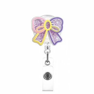 Quicksand bow + transparent rotating clip