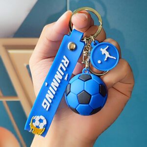 M0173#Large simulated football-blue