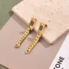 Wholesale Ion Plating (IP) 18K Gold Plated Square 304 Stainless Steel Casual Modern Style Sweet Earrings Necklace Jewelry Set