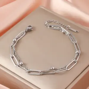 22# Double-Layer Flat Cross (Steel Color/Never Fade)