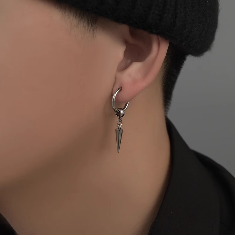 Wholesale Cross border AliExpress hot mixed cross leaf sword pendant earrings agon ring ear buckle sier black optional