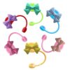 Wholesale Colorful Bow-Shaped Straw Cap Children's Water Cup Straw Plug Dust-Proof and Spill-Proof Straw Cover Cross-Border Ready Stock
